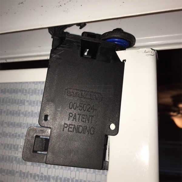 User submitted a photo of a closet door roller.