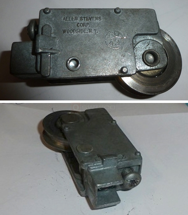 User submitted photos of patio door roller.