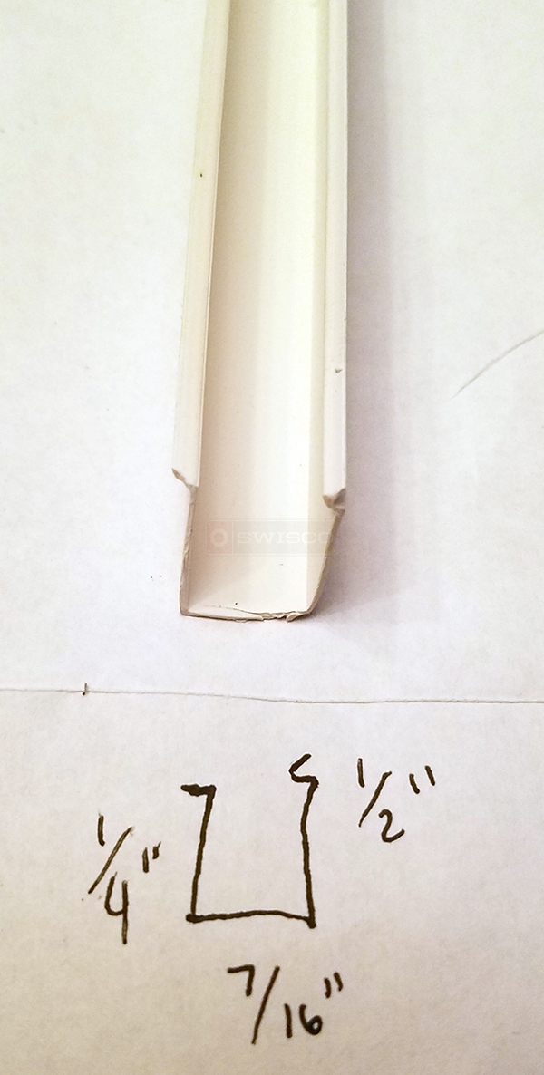 User submitted a photo of a glazing bead.