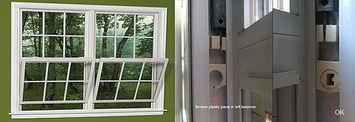 User submitted photos of window hardware.