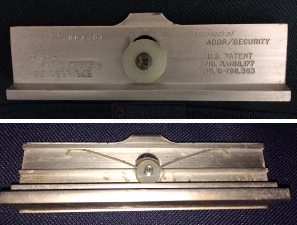 User submitted photos of a window lock.