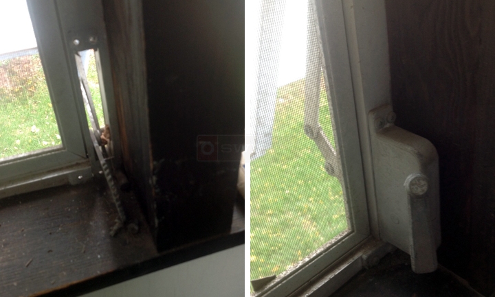 User submitted photos of a window operator.