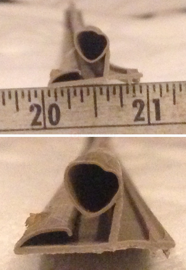 User submitted photos of bubble seal.