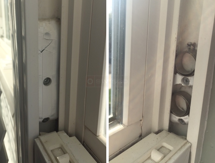 User submitted photos of a window balance.