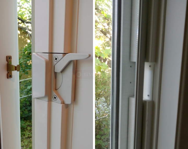 User submitted photos of window hardware.