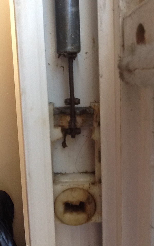 User submitted photos of window hardware.