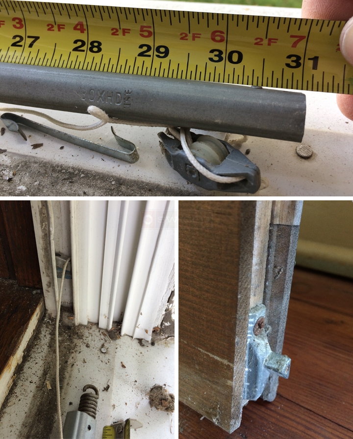 User submitted photos of a window balance.