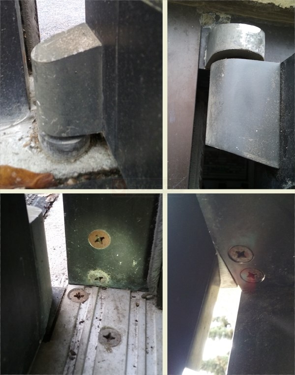 Commercial door hinge