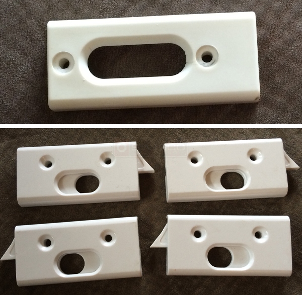 User submitted photos of a tilt latch.