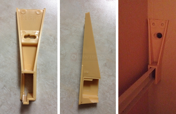 User submitted photos of drawer hardware.