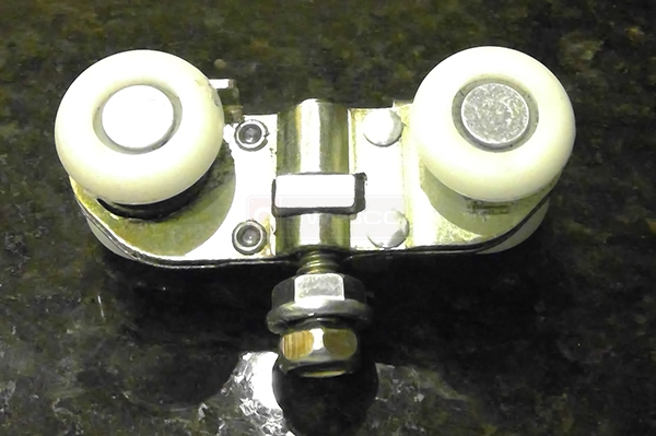 User submitted a photo of a shower door roller.