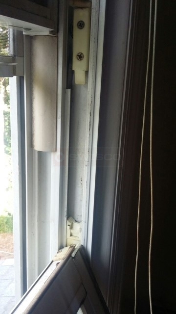 User submitted photos of window hardware.