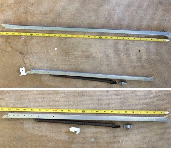 User submitted photos of a window balance.