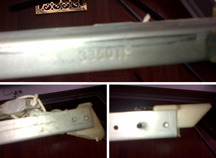 User submitted photos of a window balance.