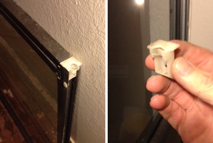 User submitted photos of window hardware.