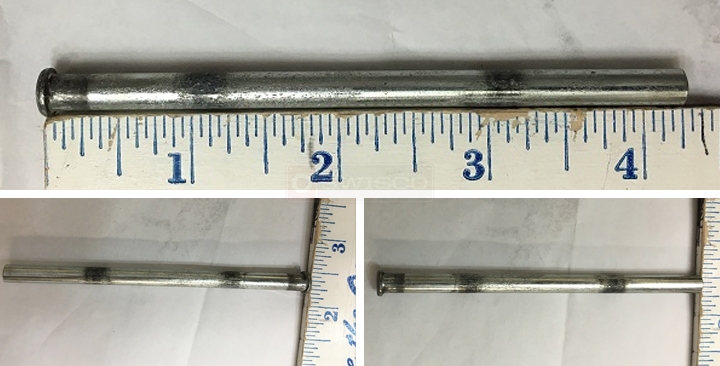 User submitted photos of bi-fold door hardware.