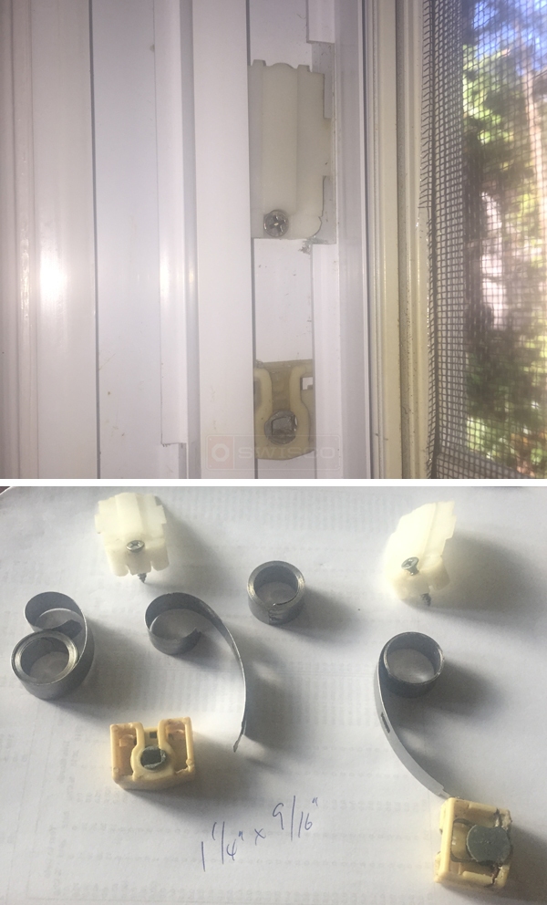 User submitted photos of a window balance.