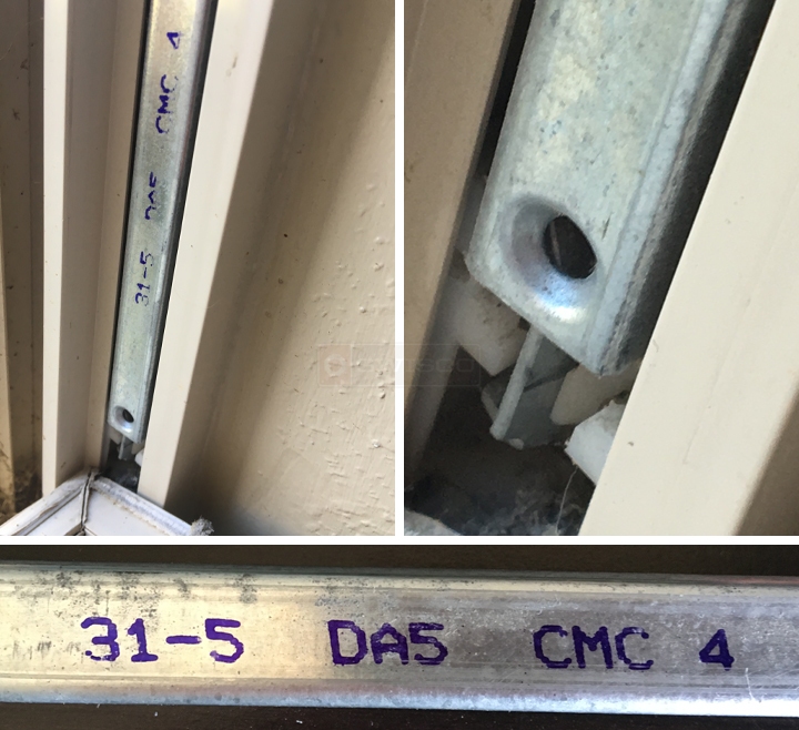 User submitted photos of a window balance.