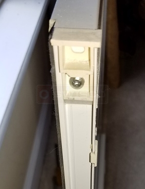 User submitted photos of a top sash guide.