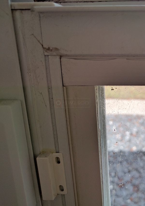 User submitted a photo of window hardware.