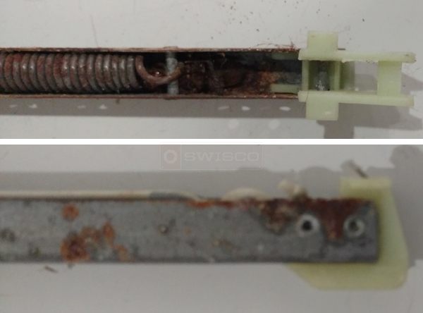 User submitted photos of a window balance.