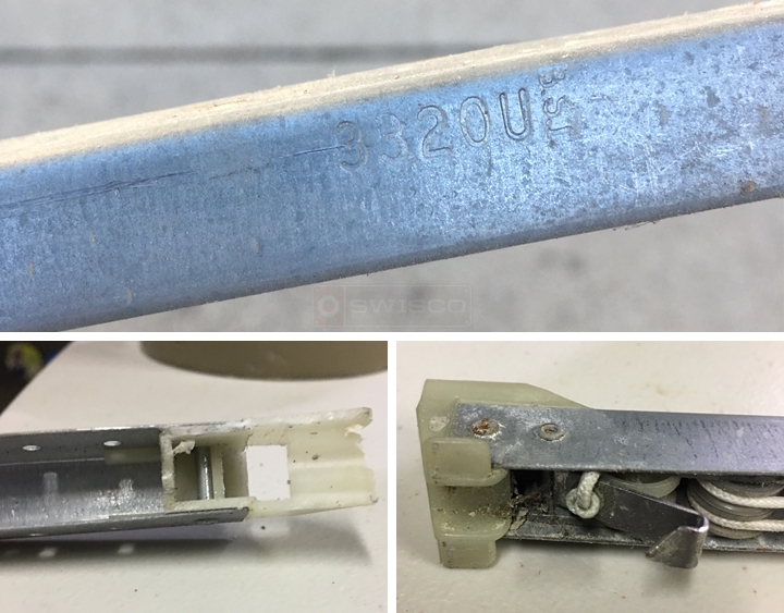 User submitted photos of a window balance.