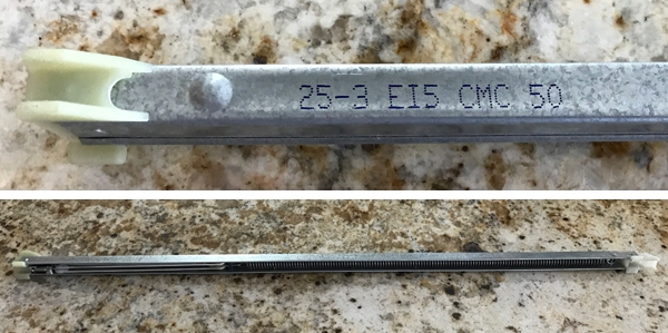 User submitted photos of a window balance.