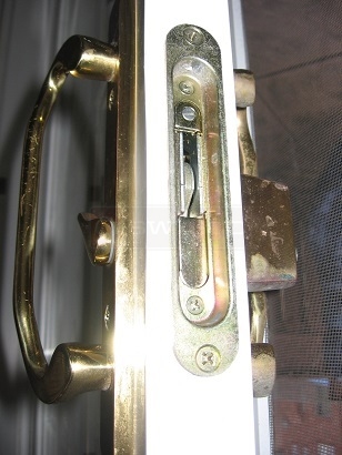 french door handle
