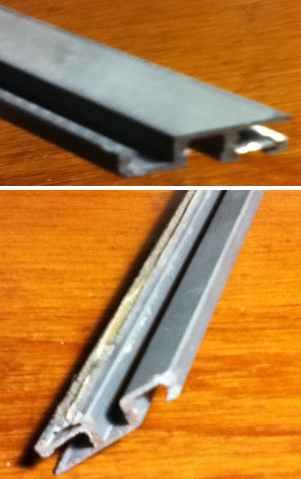 User submitted photos of window hardware.