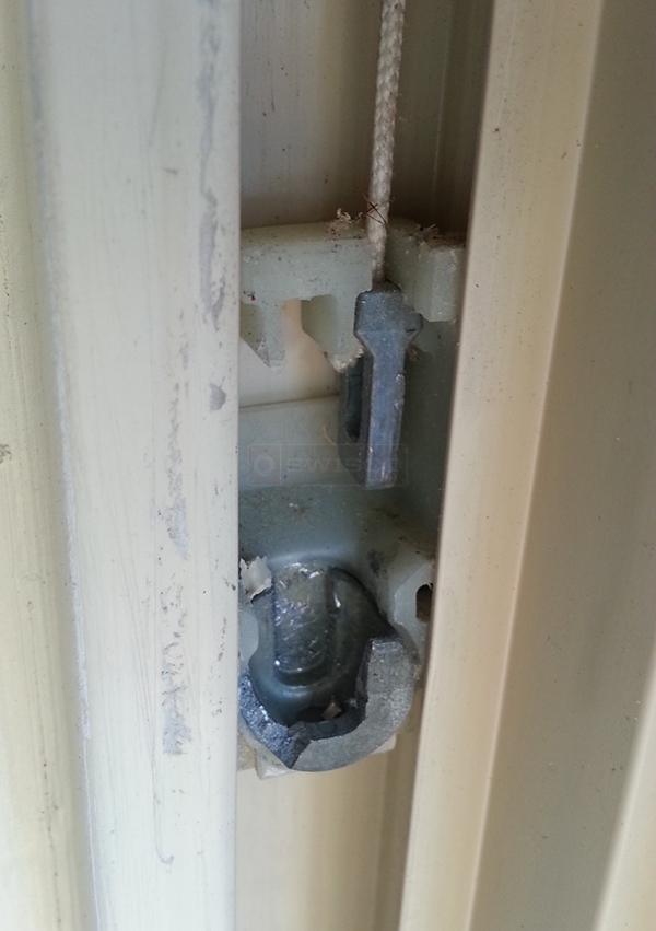 User submitted photos of window hardware.