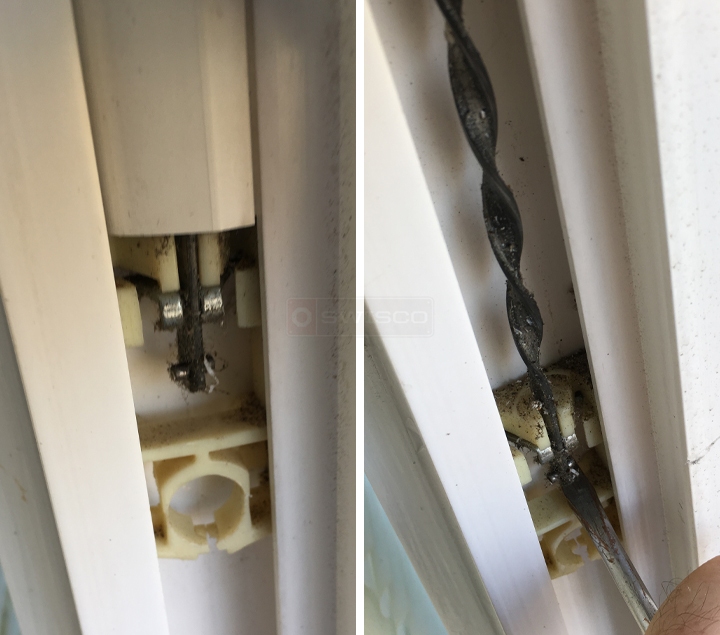 User submitted photos of a window balance.