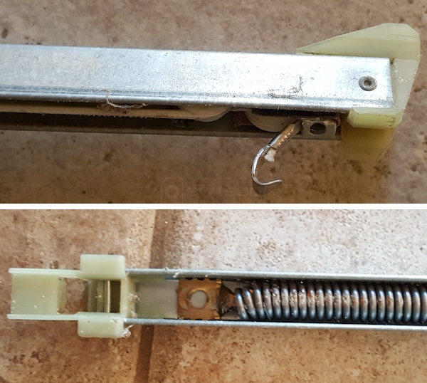 User submitted photos of a window balance.