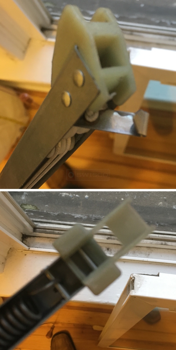 User submitted photos of a window balance.