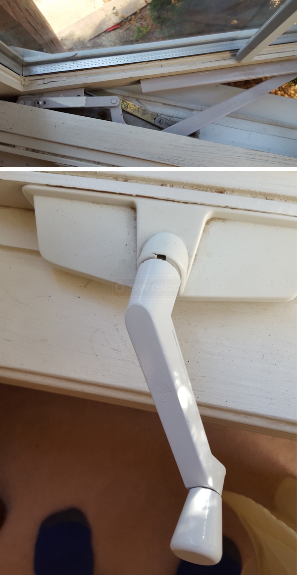 User submitted photos of a window operator.
