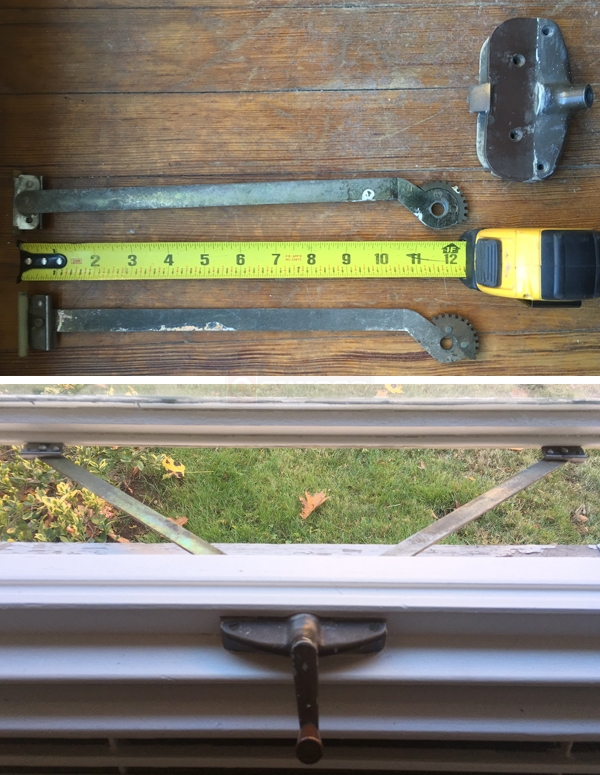 User submitted photos of a window operator.