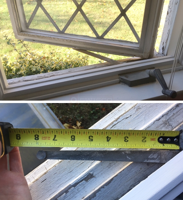 User submitted photos of a window operator.