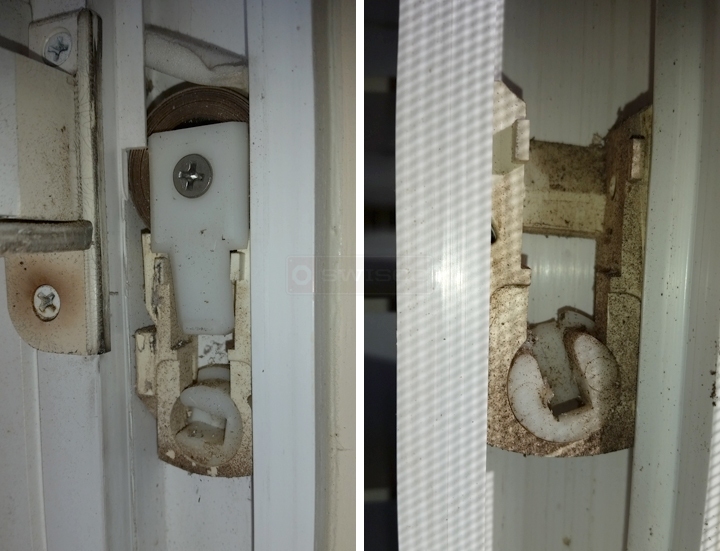 User submitted photos of window hardware.