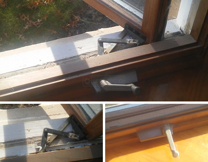 User submitted photos of a window operator.