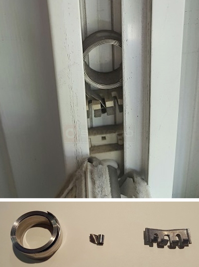 User submitted photos of a window balance.