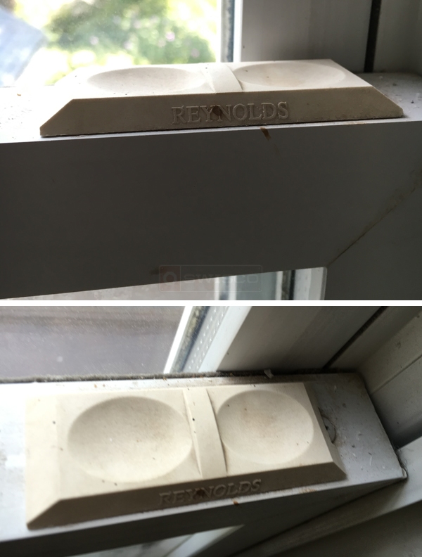 User submitted photos of a tilt latch.