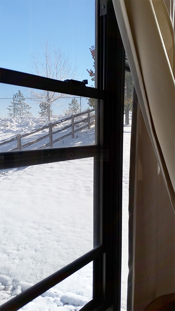 User submitted a photo of window hardware.