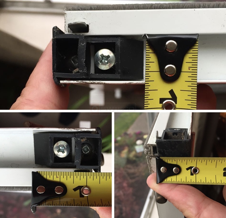 Viking window sash guides