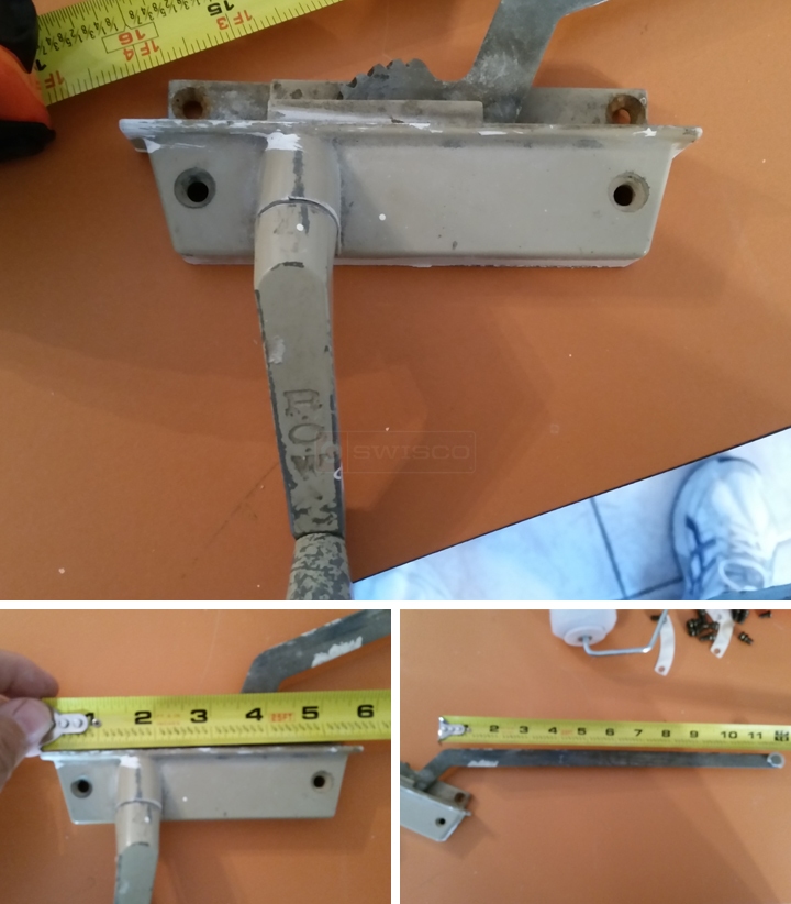 User submitted photos of a window operator.