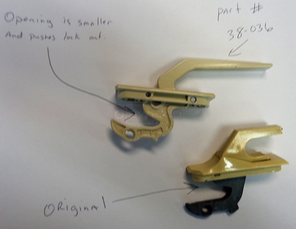 User submitted photos of window hardware.