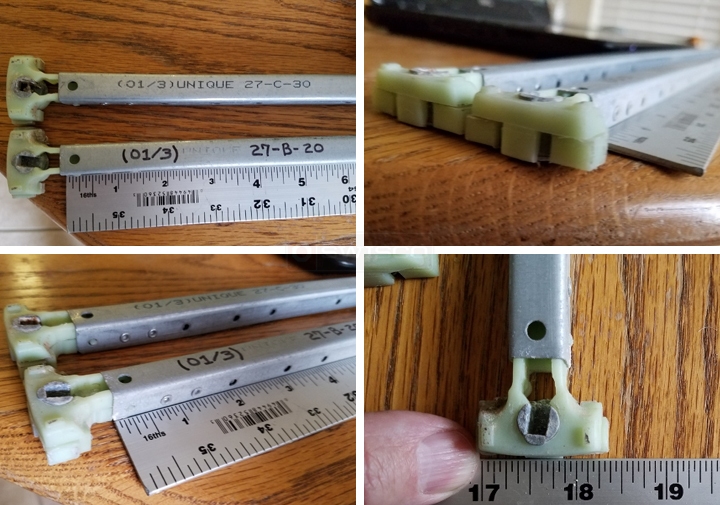 User submitted photos of a window balance.