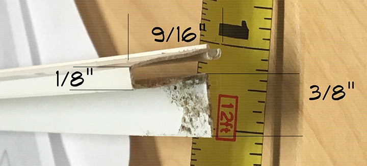 User submitted photos of snap-in glazing.