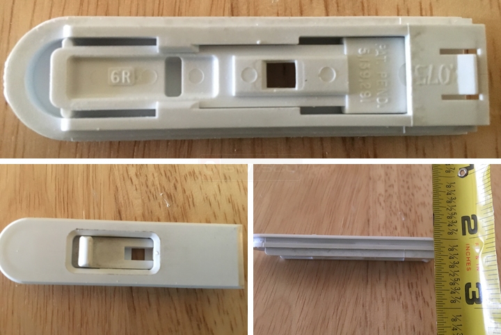 User submitted photos of a tilt latch.