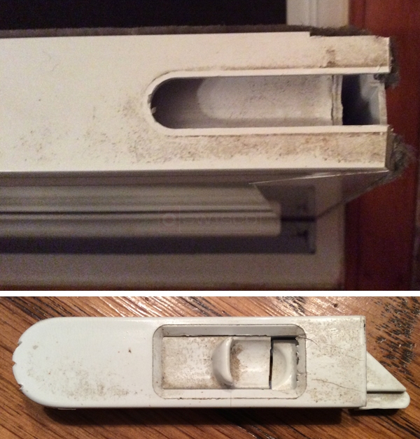 User submitted photos of a tilt latch.