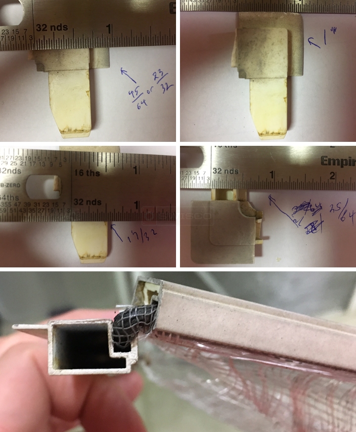 User submitted photos of a screen corner.