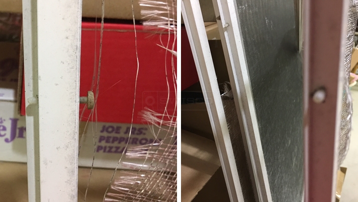 User submitted photos of a screen pin.